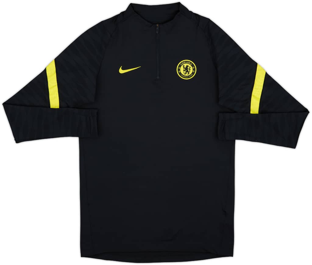 2021-22 Chelsea Nike 1/4 Zip Drill Top - 10/10 - (S)