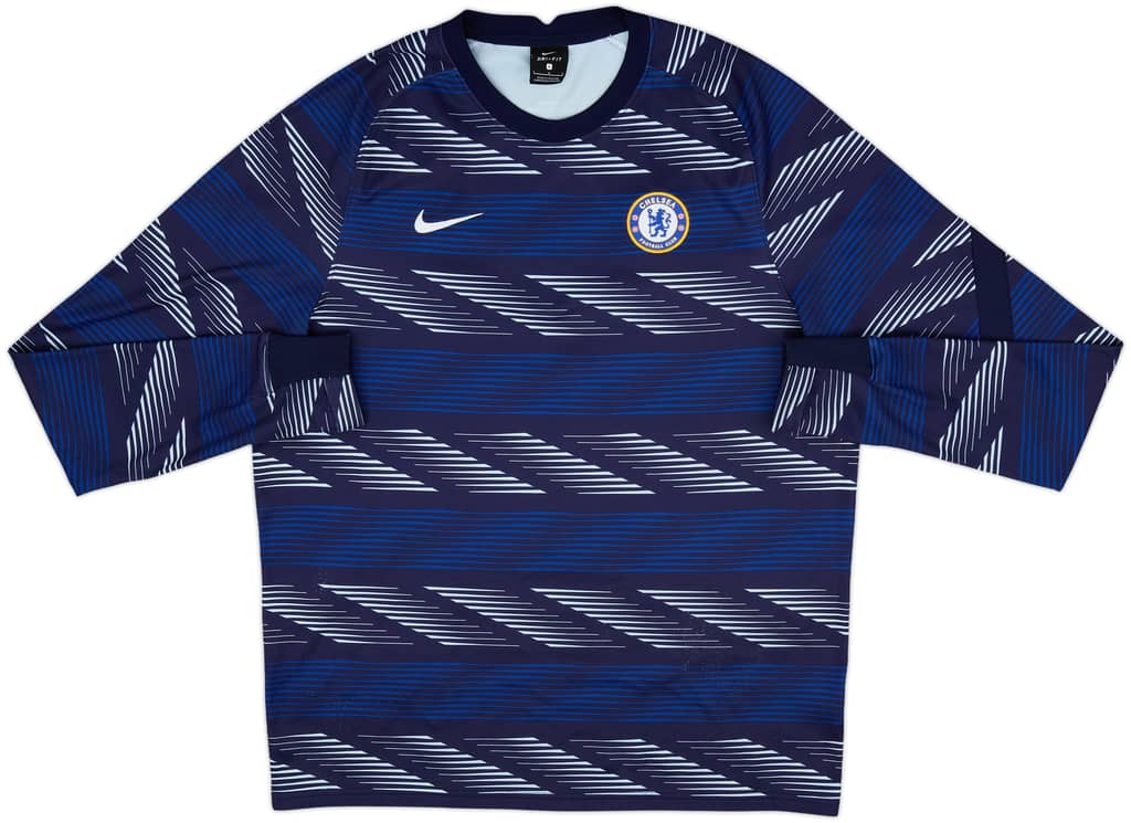 2020-21 Chelsea Nike Sweat Top - 8/10 - (L)