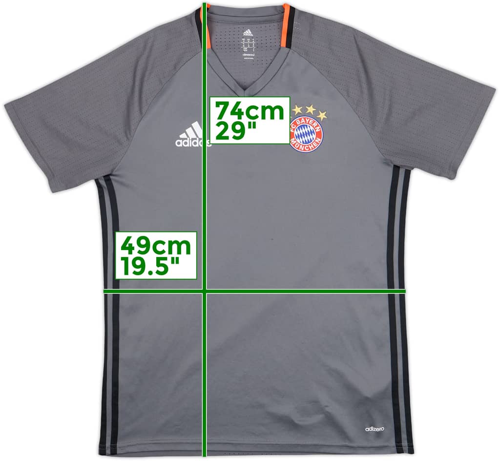 2017-18 Bayern Munich adizero Training Shirt - 8/10 - (M)