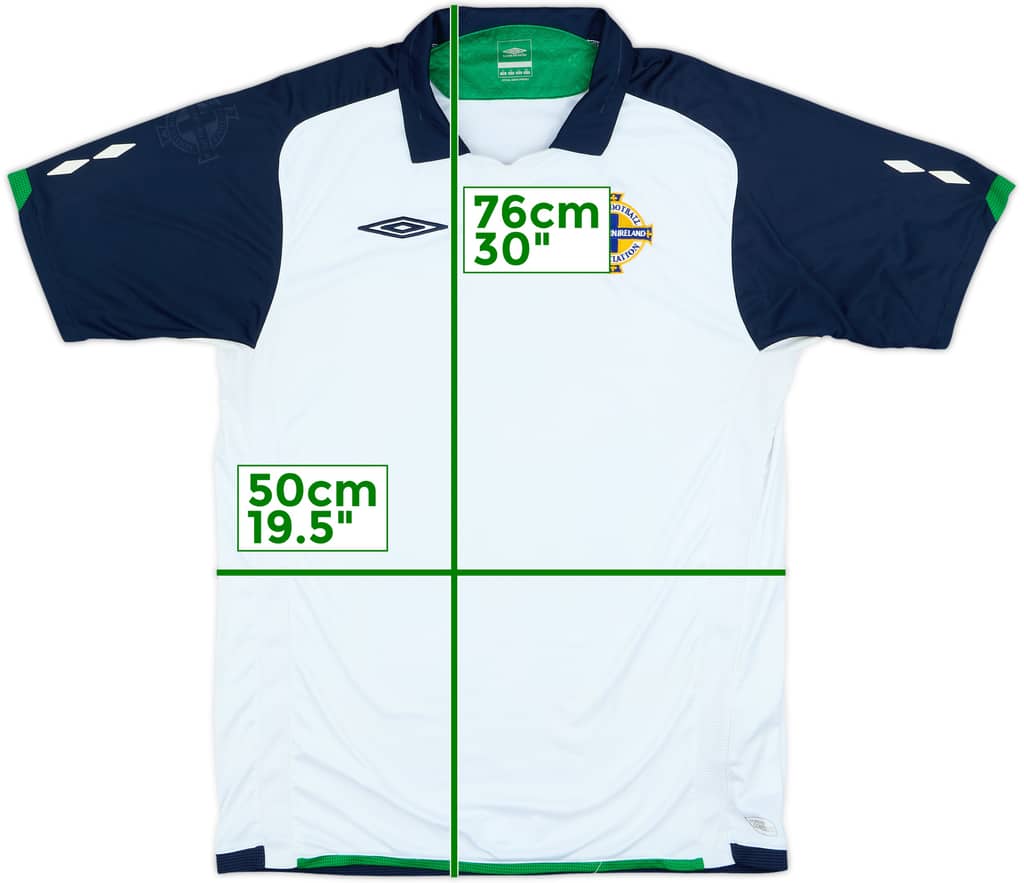 2009-10 Northern Ireland Away Shirt - 8/10 - (L)