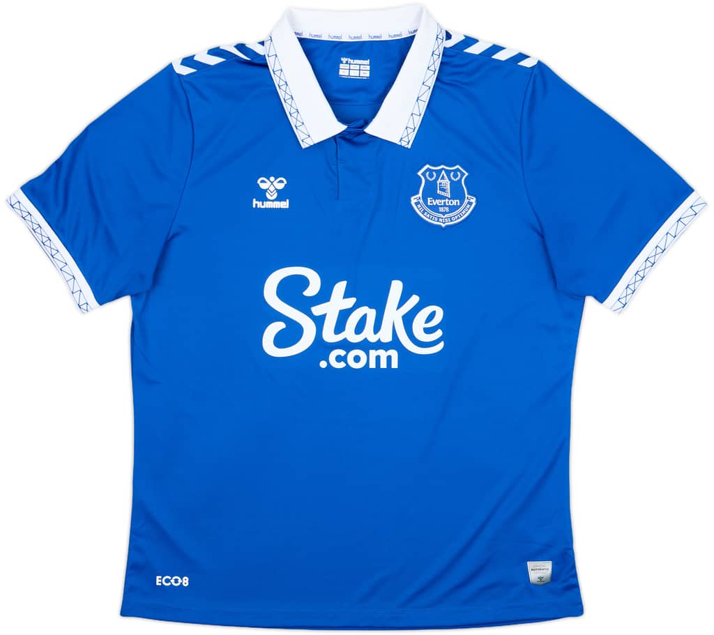 2023-24 Everton Home Shirt - 9/10 - (XL)