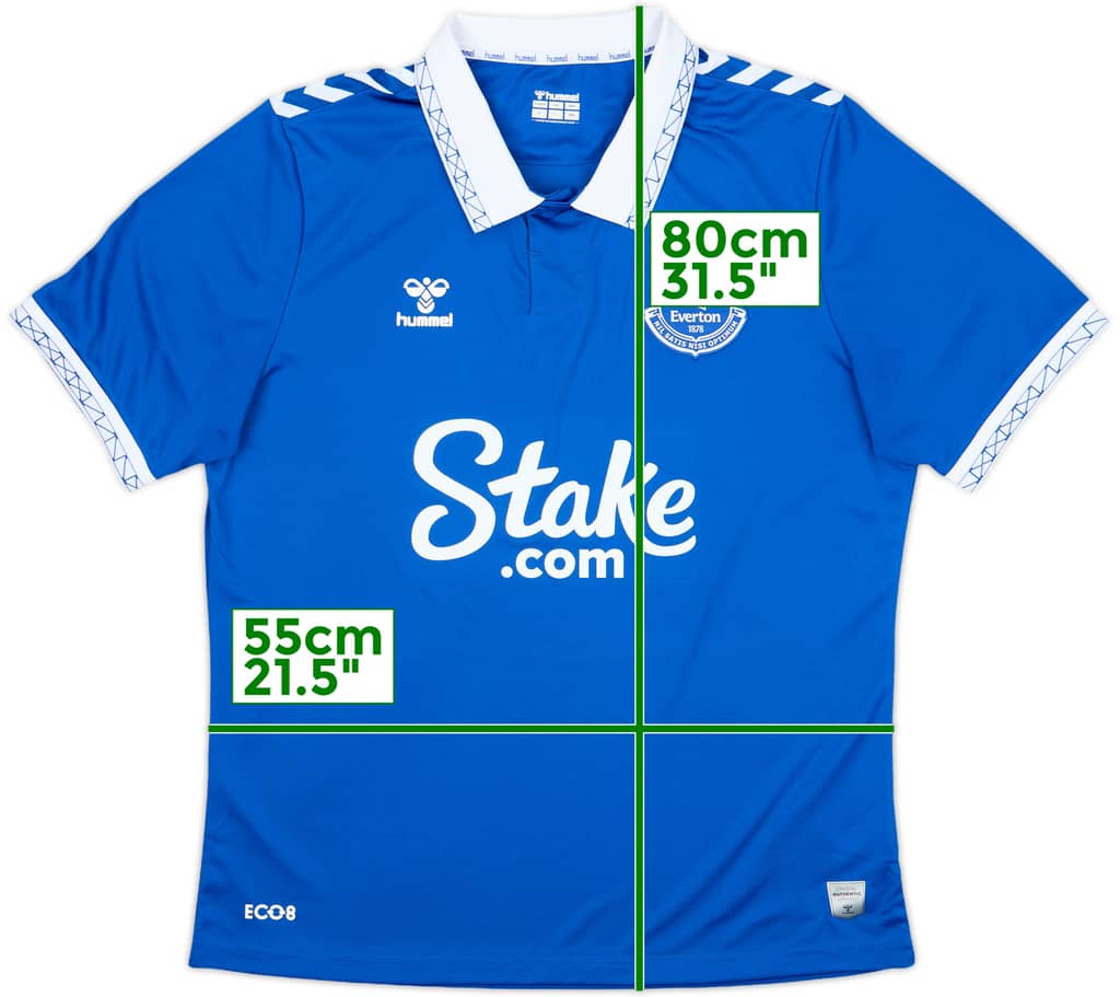 2023-24 Everton Home Shirt - 9/10 - (XL)