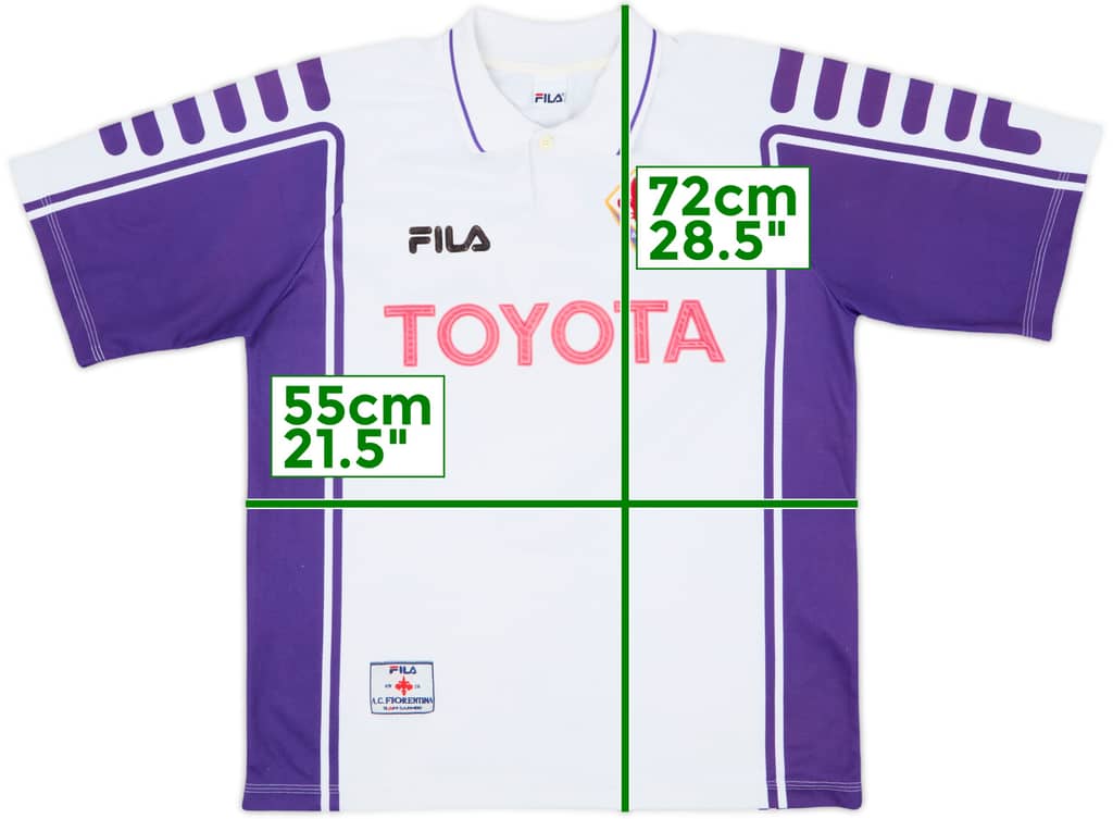 1999-00 Fiorentina Away Shirt - 7/10 - (L)