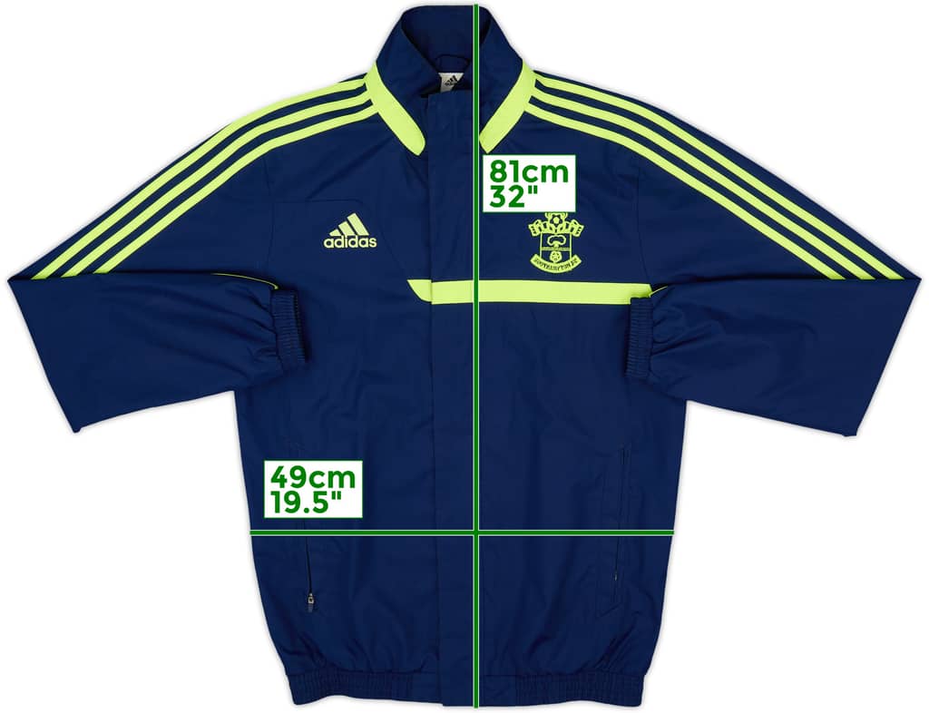 2013-14 Southampton adidas Rain Jacket - 6/10 - (S)