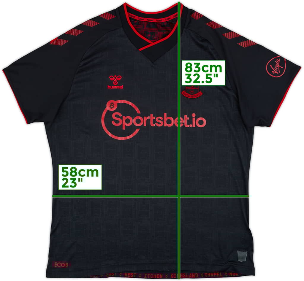 2021-22 Southampton Third Shirt - 9/10 - (XXL)