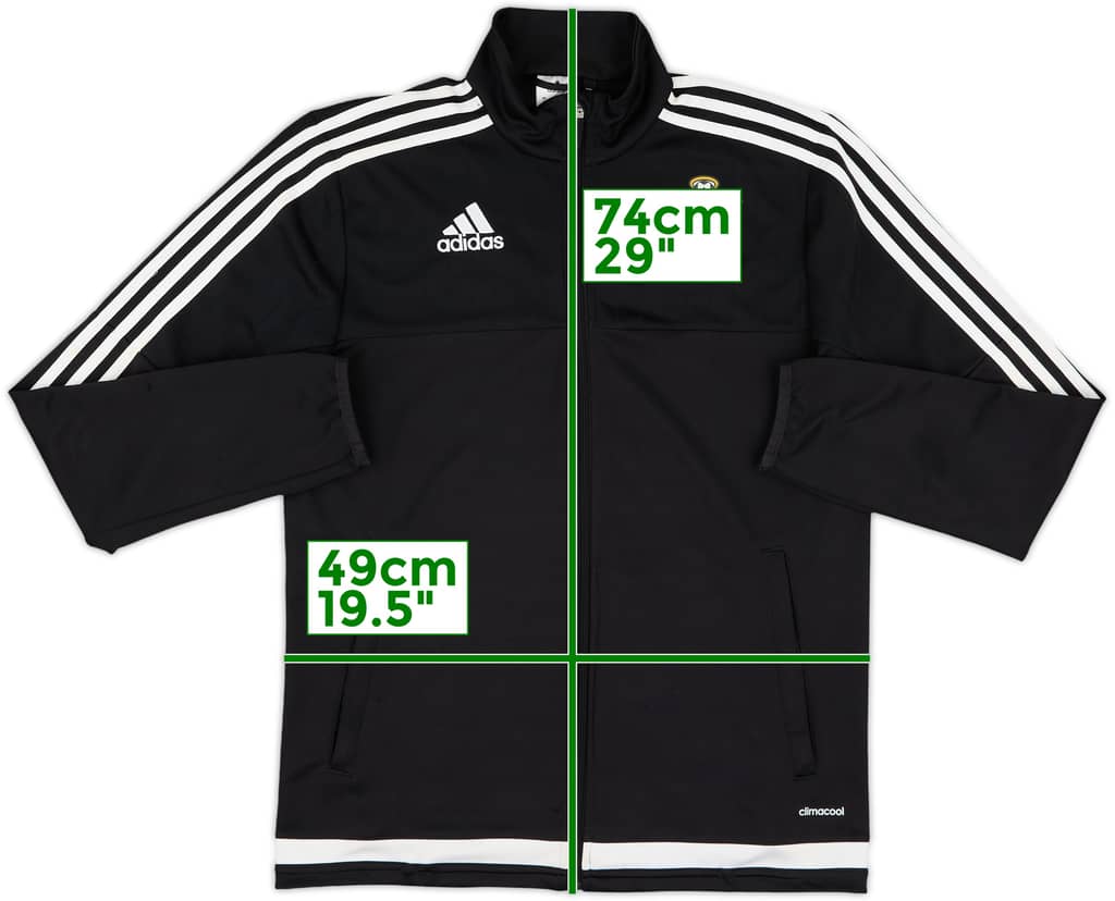 2015-16 Southampton adidas Track Jacket - 8/10 - (S)