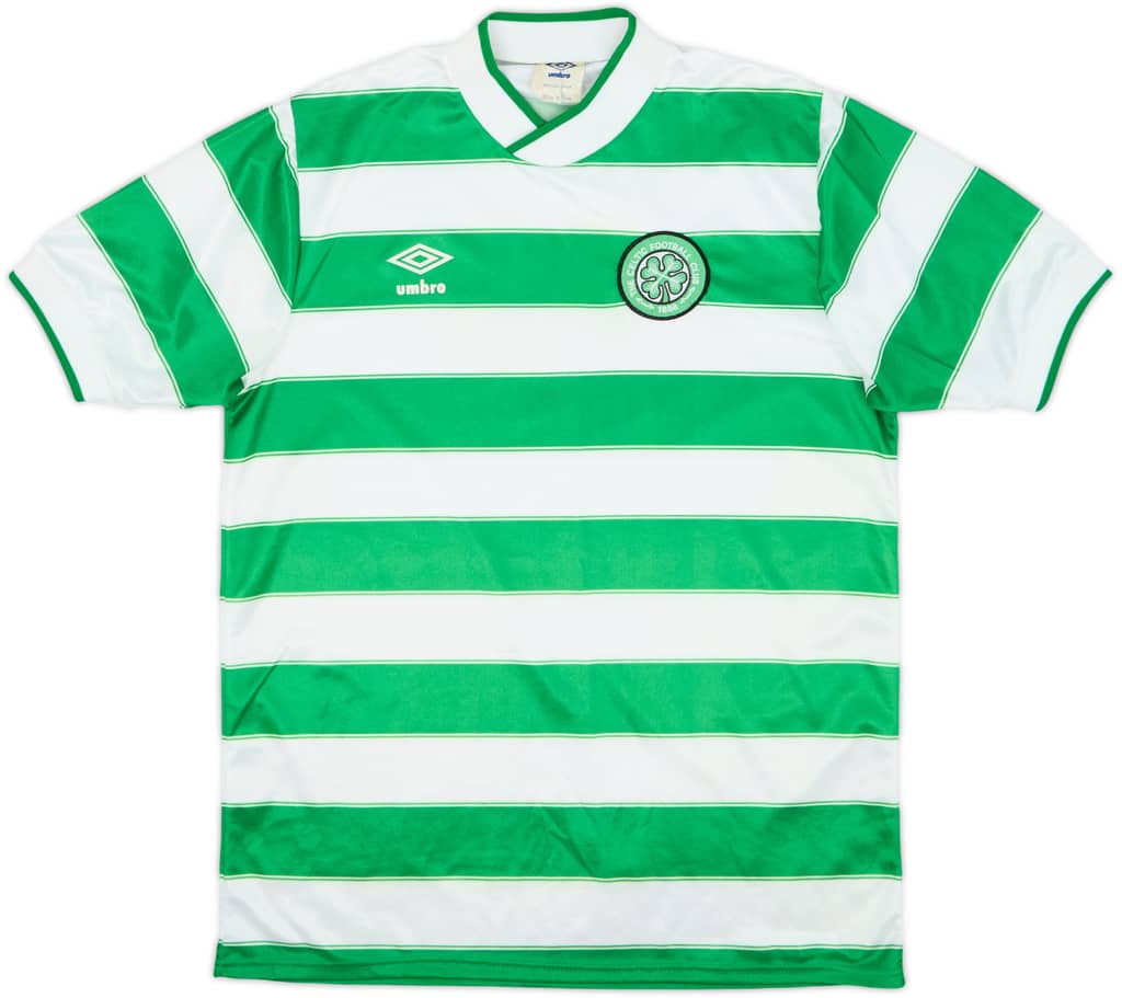 1985-87 Celtic Home Shirt - 8/10 - (L)