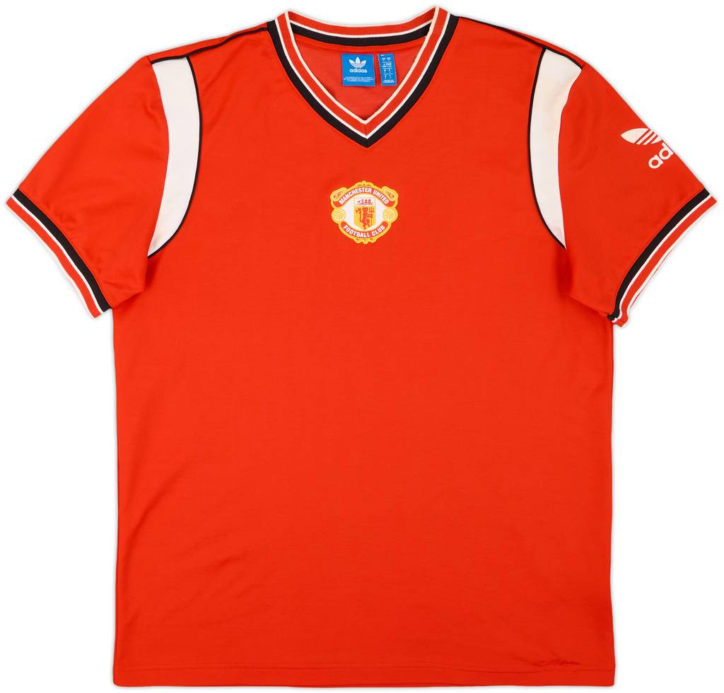 2016-17 Manchester United adidas Originals Retro 1985 Home Shirt - 9/10 - (L)