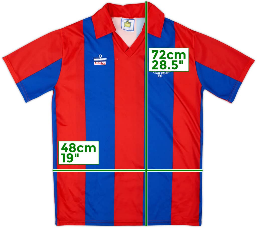 1987-88 Crystal Palace Home Shirt - 9/10 - (M)