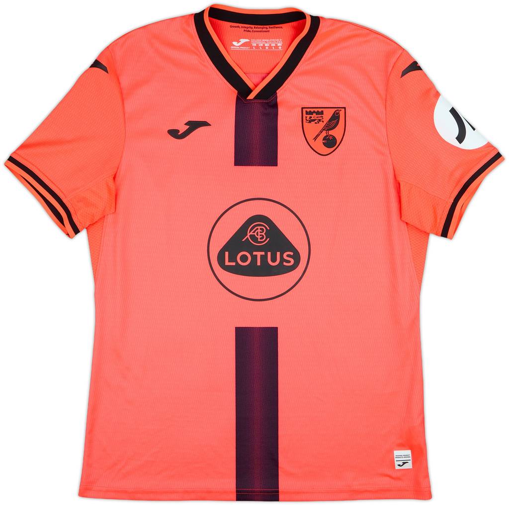 2021-22 Norwich Third Shirt - 9/10 - (L)