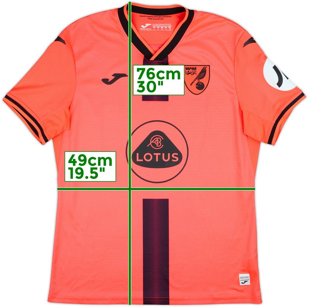 2021-22 Norwich Third Shirt - 9/10 - (L)