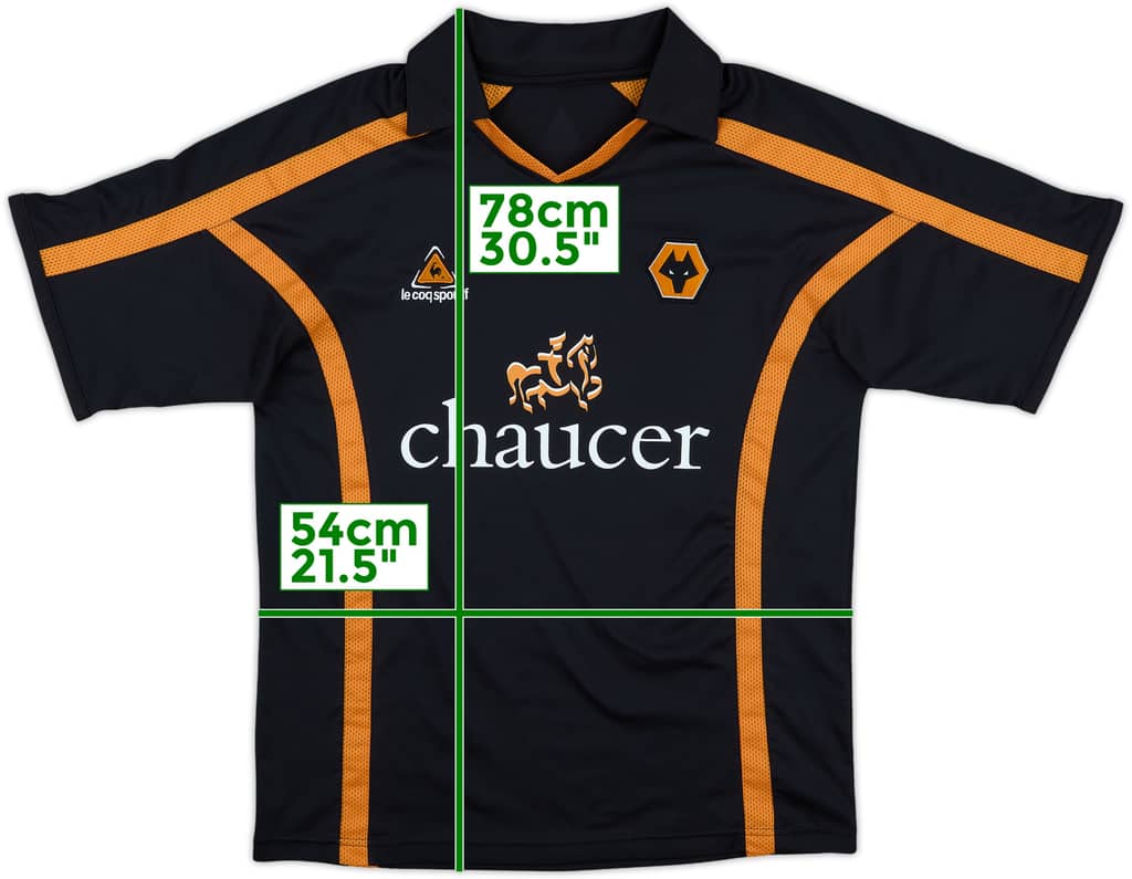 2005-06 Wolves Away Shirt - 8/10 - (L)