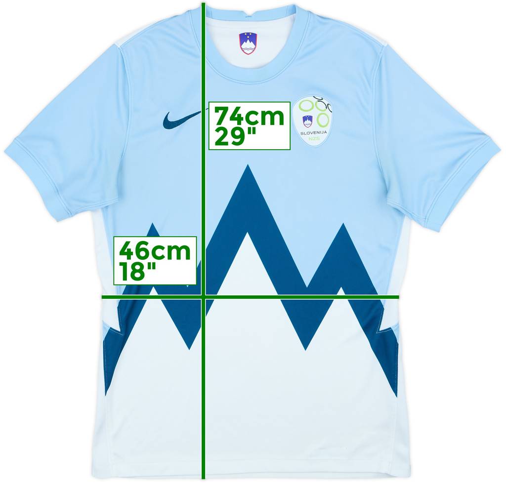 2020-21 Slovenia Home Shirt - 8/10 - (M)