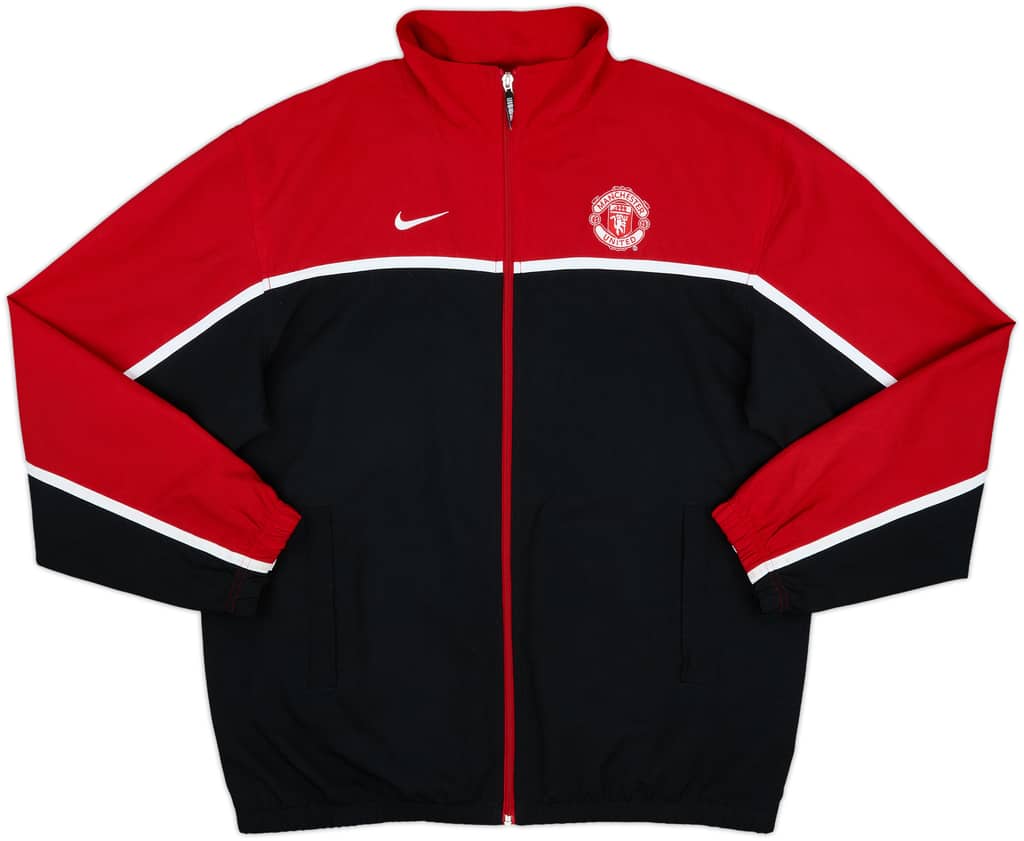 2003-04 Manchester United adidas Track Jacket - 10/10 - (L)