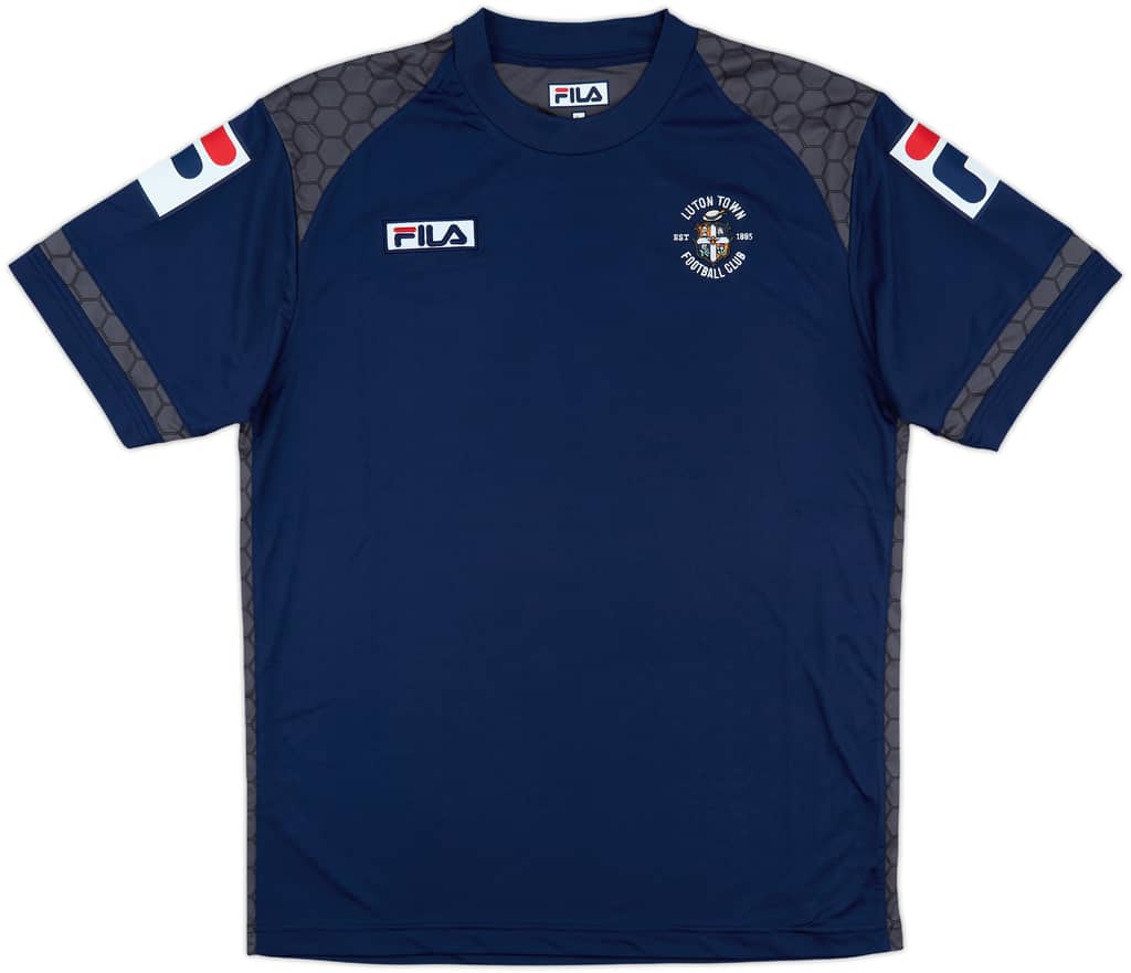 2013-14 Luton Town Fila Training Shirt - 8/10 - (L)