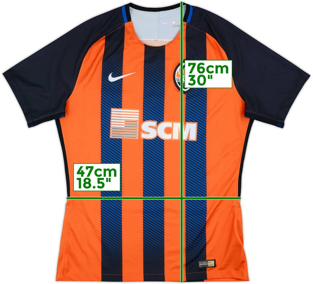2017-18 Shakhtar Donetsk Player Issue Home Shirt - 10/10 - (L)