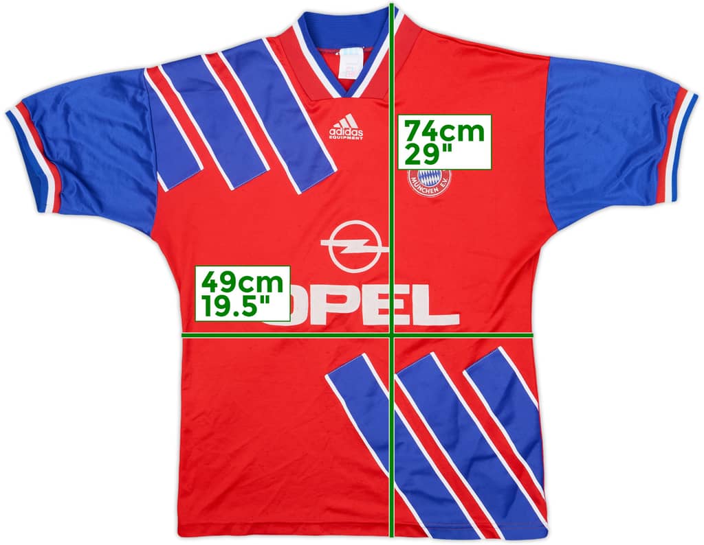 1993-95 Bayern Munich Home Shirt - 6/10 - (M)