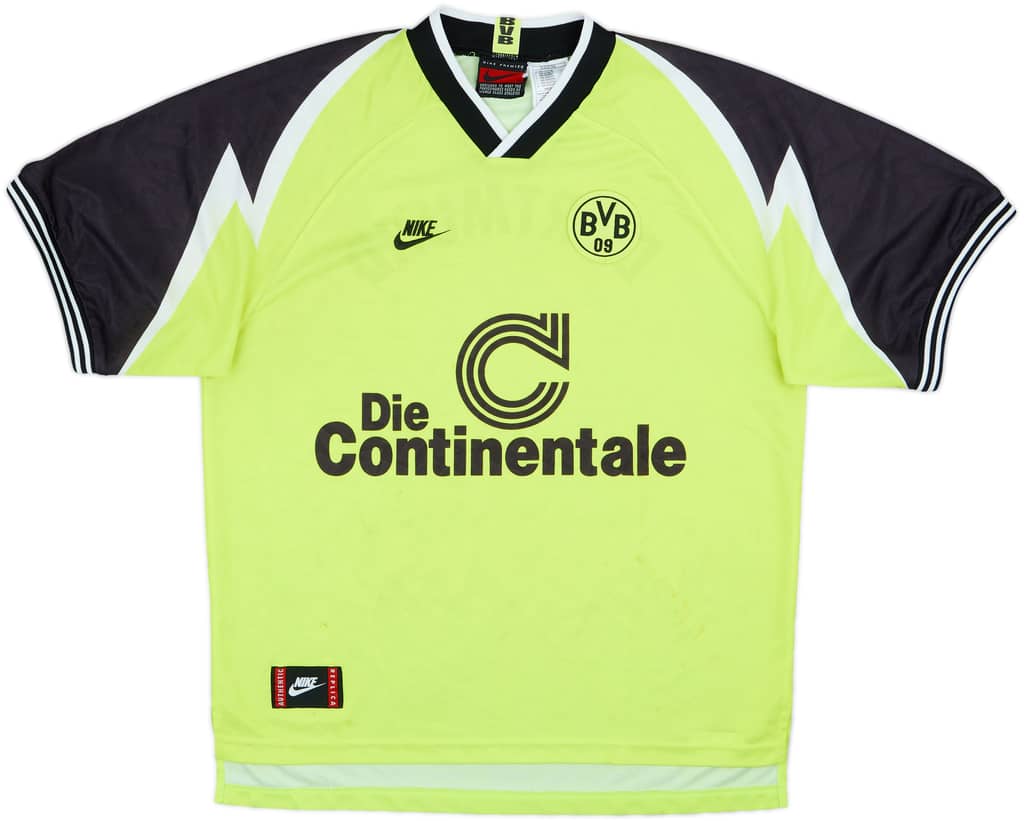 1995-96 Borussia Dortmund Home Shirt - 6/10 - (XL)