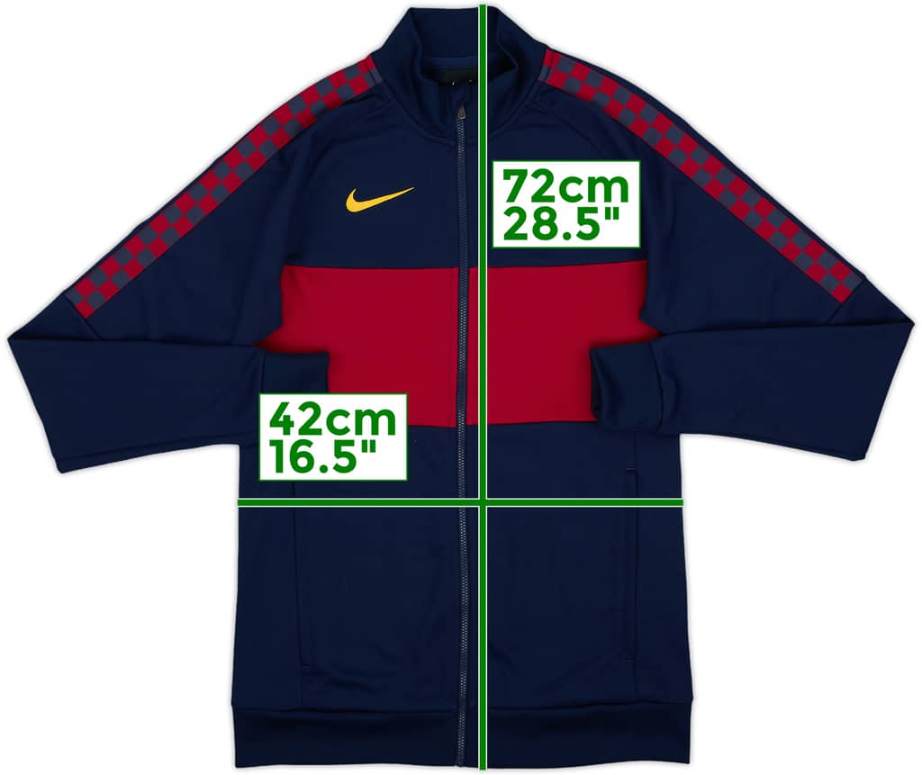 2019-20 Barcelona Nike Track Jacket - 10/10 - (S)
