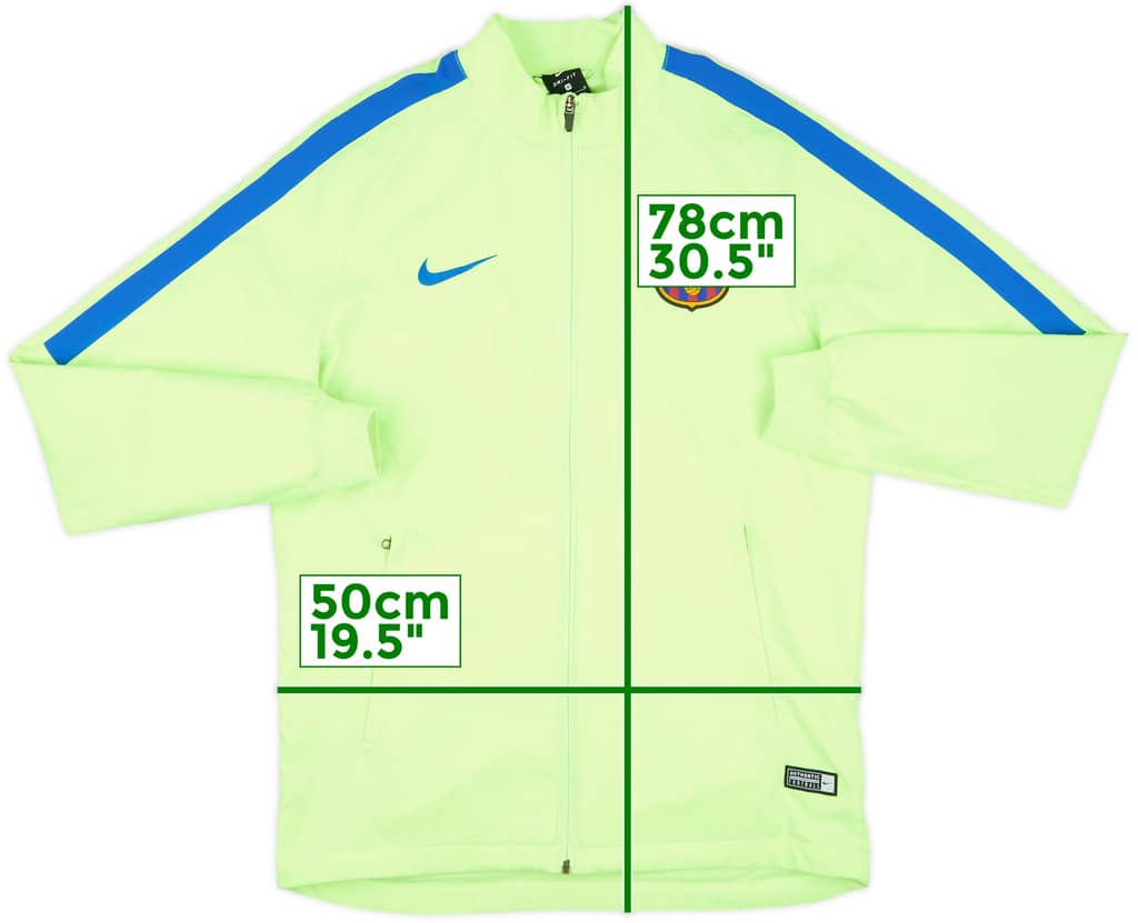 2017-18 Barcelona Nike Track Jacket - 8/10 - (M)