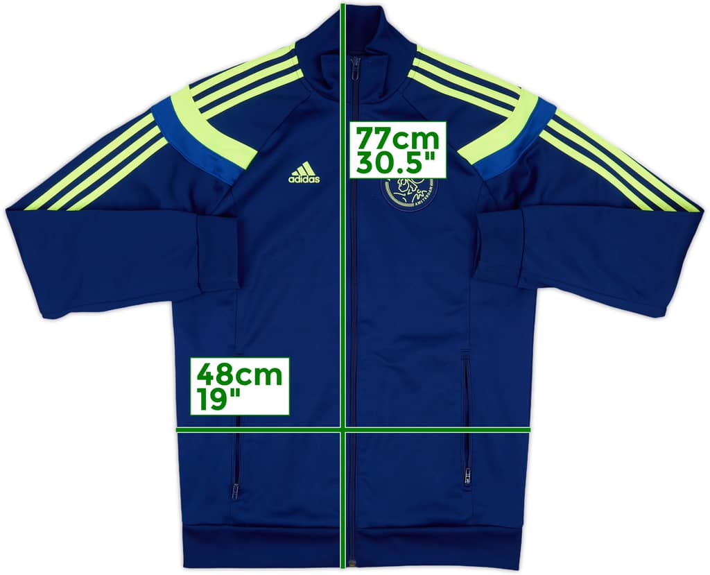 2014-15 Ajax adidas Track Jacket - 8/10 - (S)