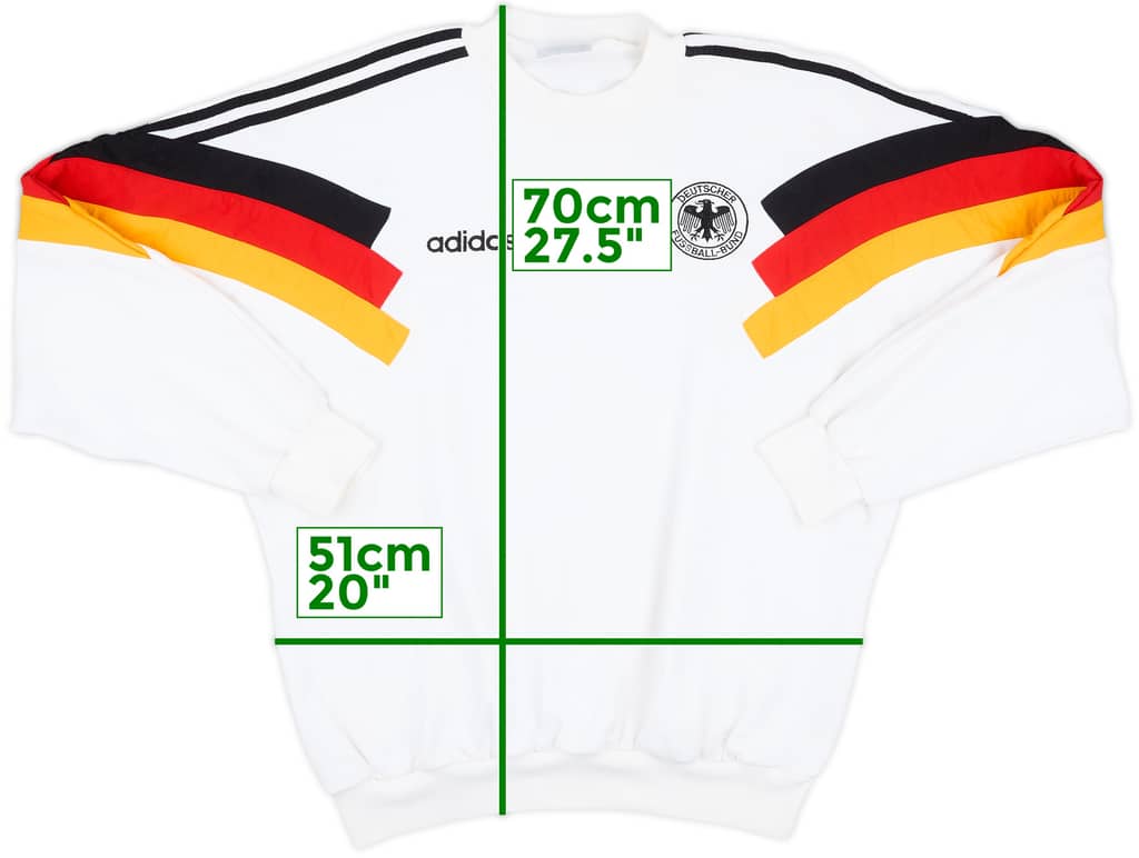1990-92 Germany adidas Sweat Top - 7/10 - (M/L)