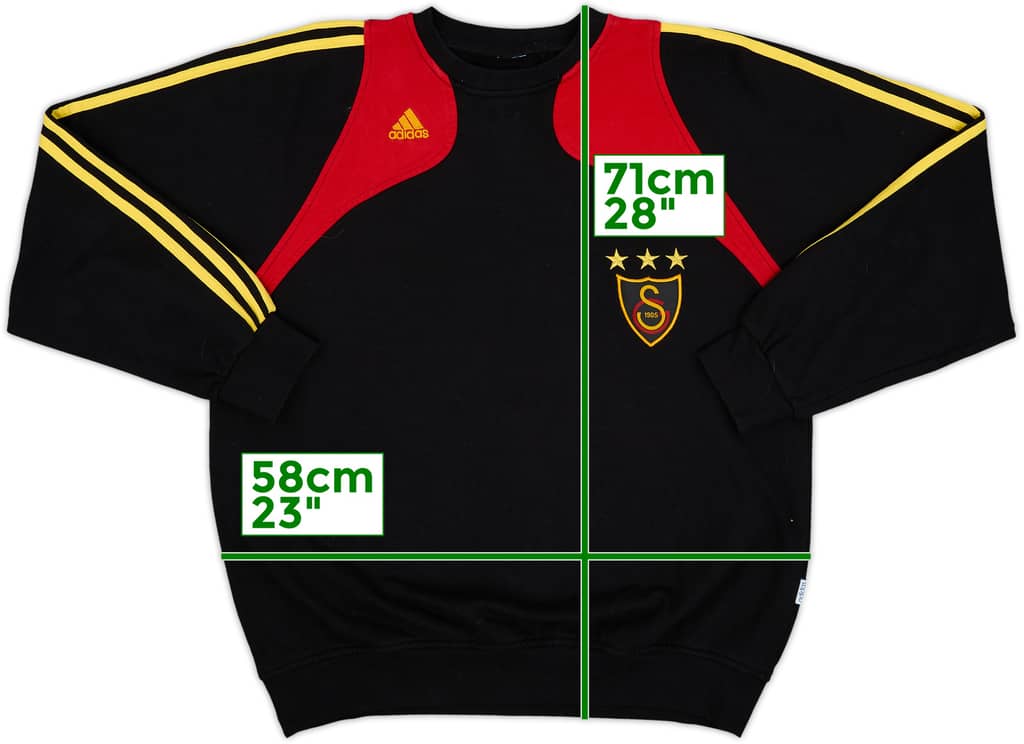 2006-07 Galatasaray adidas Sweat Top - 8/10 - (L)