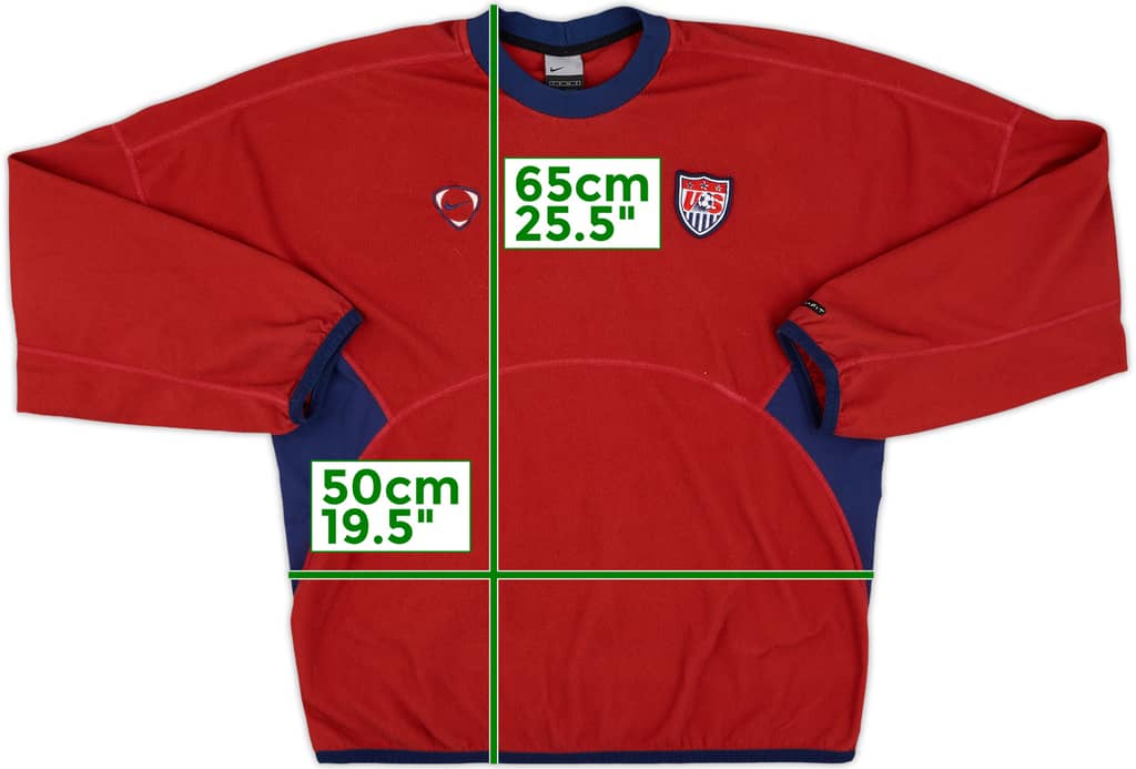 2002-04 USA Nike Sweat Top - 8/10 - (S)