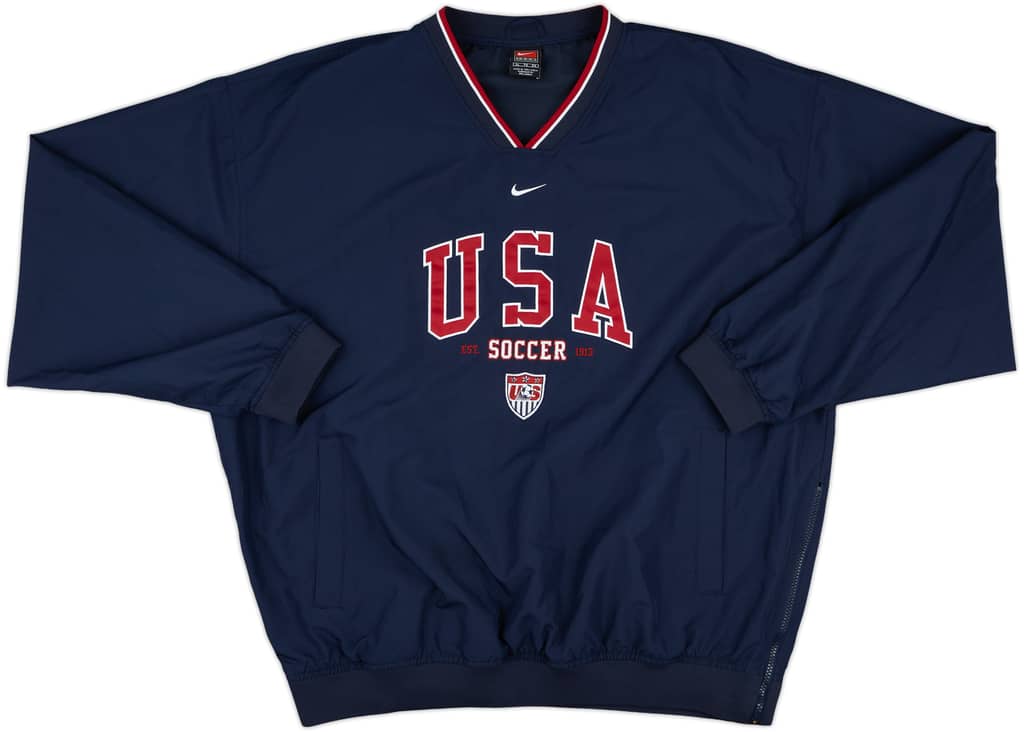 2002-03 USA Nike Drill Top - 8/10 - (XL)