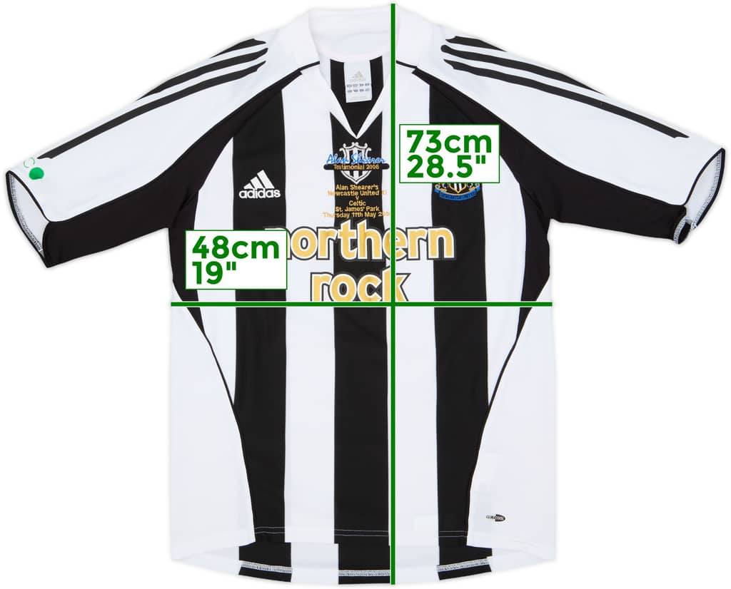2006 Newcastle 'Alan Shearer Testimonial' Home Shirt - 9/10 - (S)
