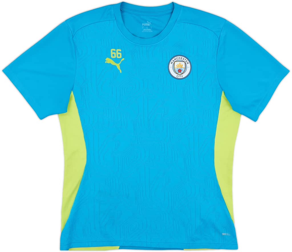 2024-25 Manchester City Player Issue Puma Training Shirt #66 - 7/10 - (L)