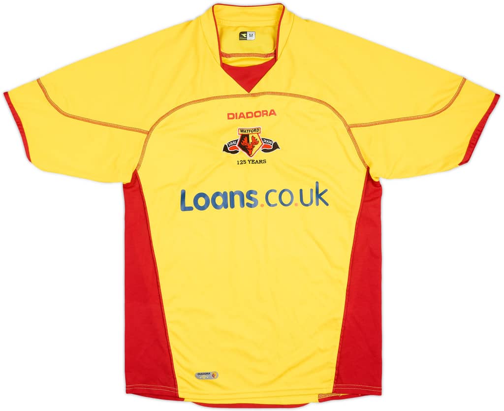 2006-07 Watford Home Shirt - 9/10 - (M)