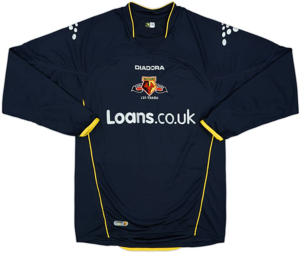 2006-07 Watford Away L/S Shirt - 8/10 - (M)
