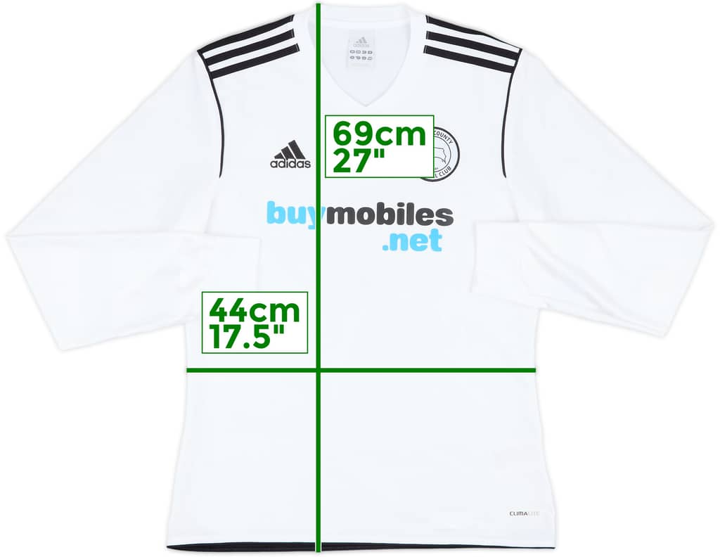 2011-12 Derby County Home L/S Shirt - 7/10 - (S)