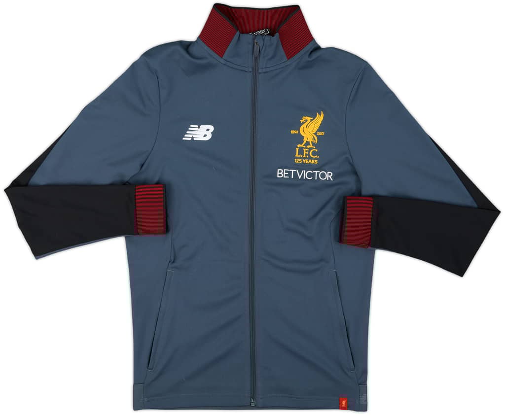 2017-18 Liverpool New Balance Track Jacket - 9/10 - (S)