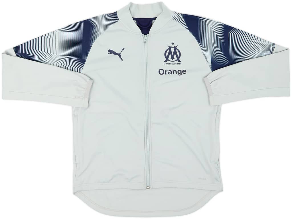 2018-19 Olympique Marseille Puma Track Jacket - 7/10 - (XS)