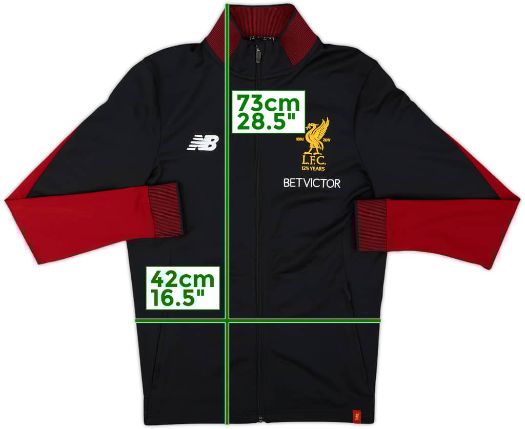 2017-18 Liverpool New Balance Track Jacket - 10/10 - (S)