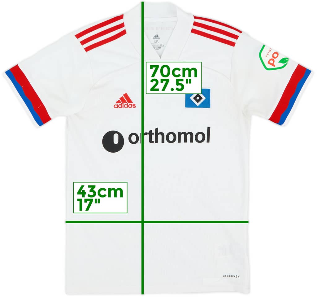 2020-21 Hamburg Home Shirt - 8/10 - (XS)
