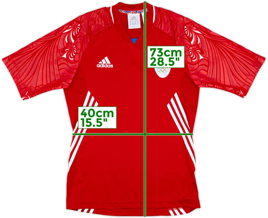 2012 Team GB Authentic adidas Training Shirt - 8/10 - (S)