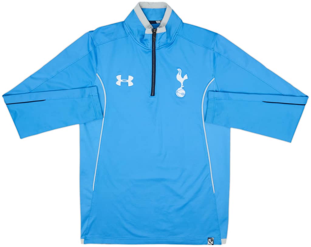 2015-16 Tottenham Under Armour 1/4 Zip Drill Top - 9/10 - (S)