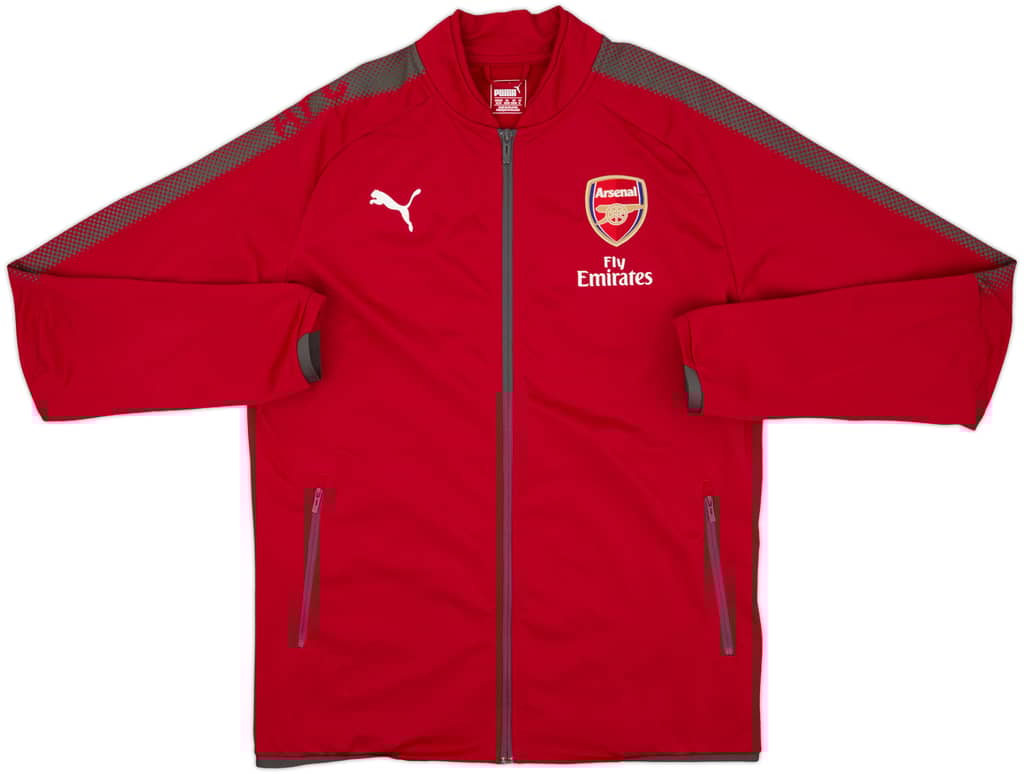 2017-18 Arsenal Puma Track Jacket - 8/10 - (XL)