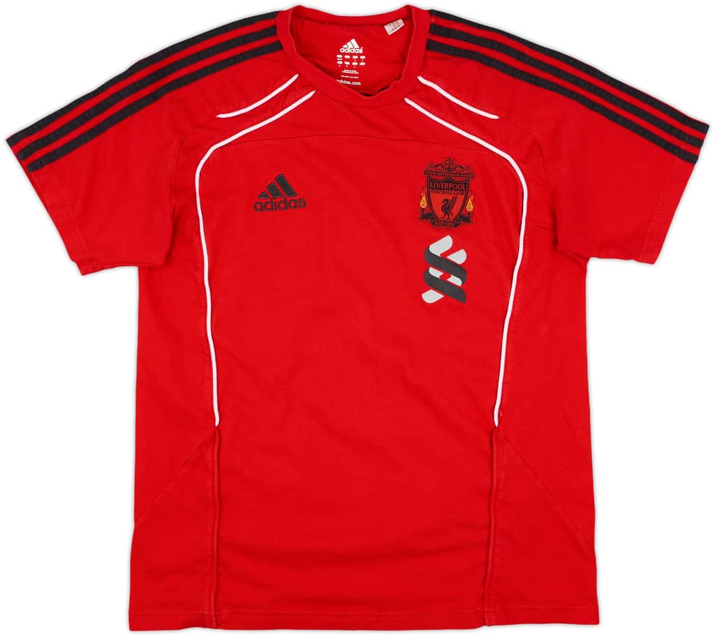 2010-11 Liverpool adidas Leisure Tee - 8/10 - (M)