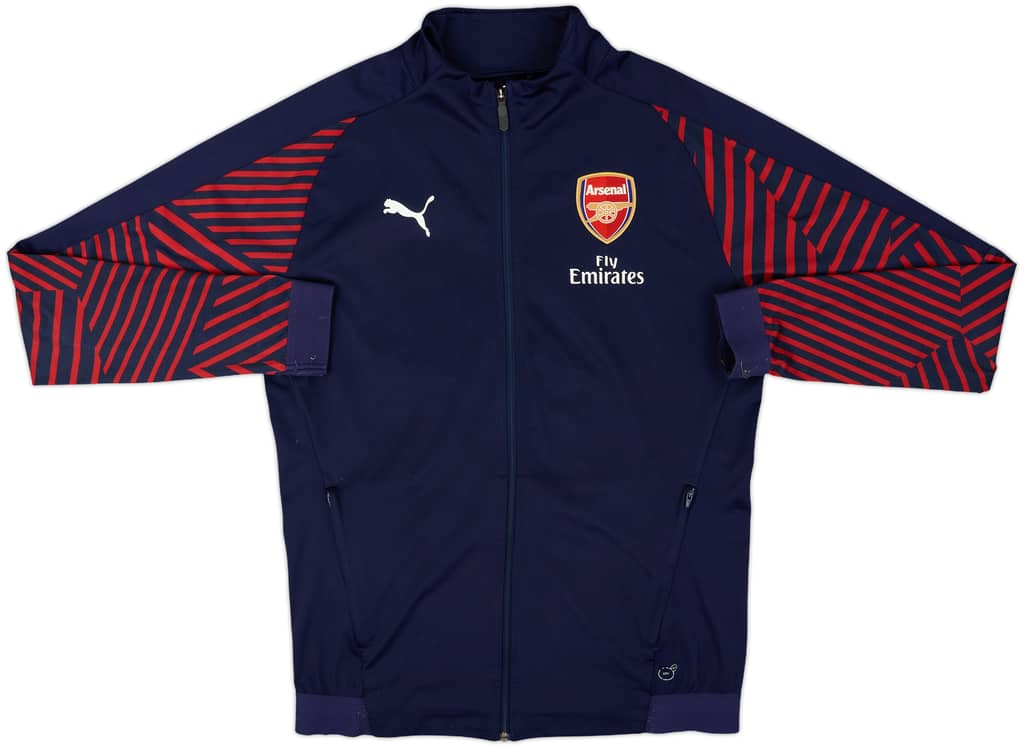 2018-19 Arsenal Puma Track Jacket - 8/10 - (L)