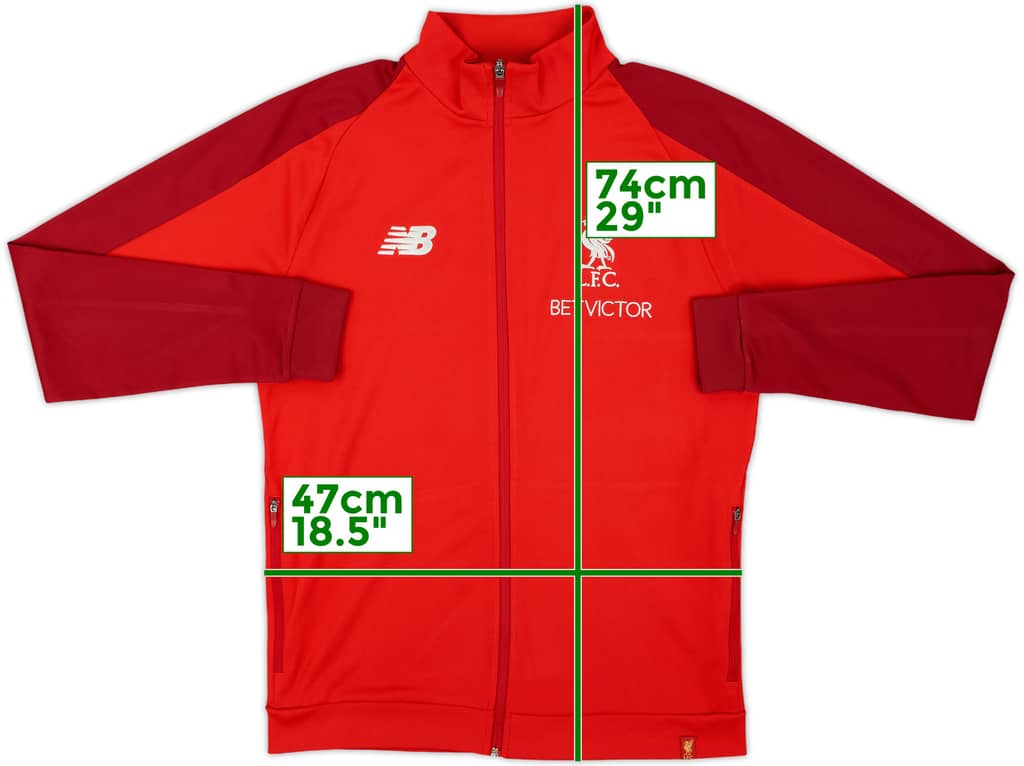 2018-19 Liverpool New Balance Track Jacket - 10/10 - (M)