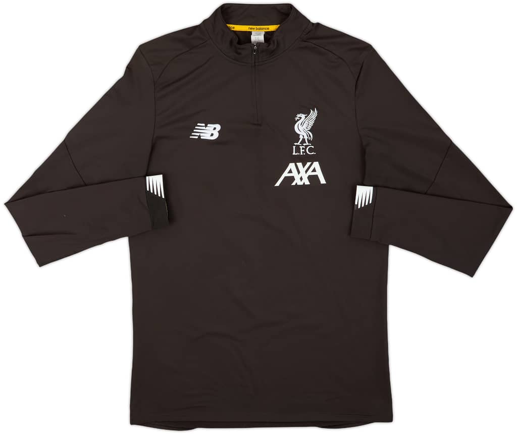 2019-20 Liverpool New Balance 1/4 Zip Drill Top - 9/10 - (M)