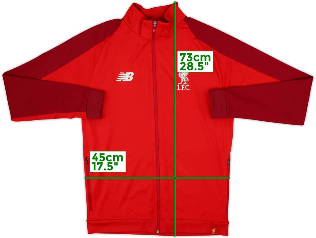 2017-18 Liverpool New Balance Track Jacket - 8/10 - (M)