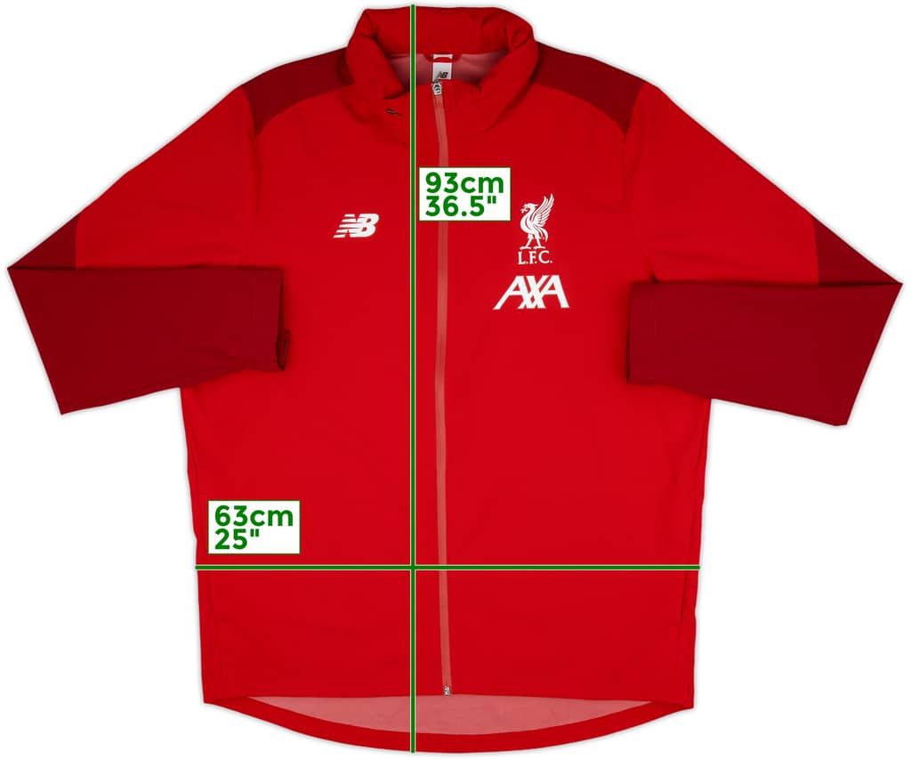 2017-18 Liverpool New Balance Hooded Rain Jacket - 10/10 - (XXL)