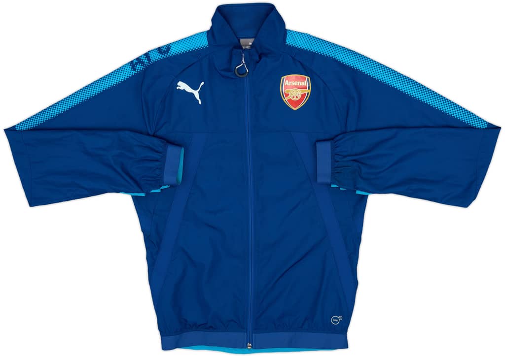 2017-18 Arsenal Puma Track Jacket - 9/10 - (S)