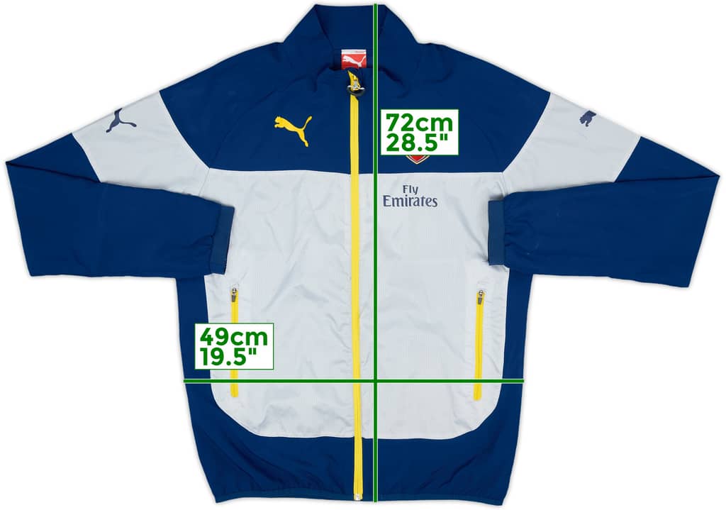 2014-15 Arsenal Puma Track Jacket - 7/10 - (S)