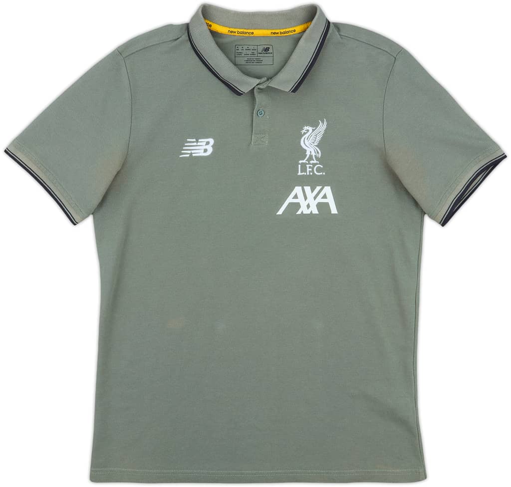 2019-20 Liverpool New Balance Polo Shirt - 5/10 - (M)